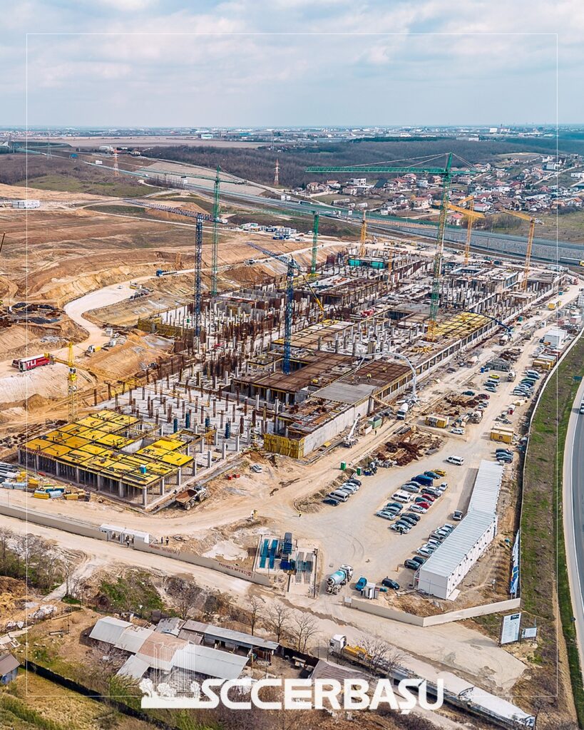 Spitalul Regional de Urgență Craiova: lucrările depășesc pragul de 10%, se lucrează la etajul al doilea