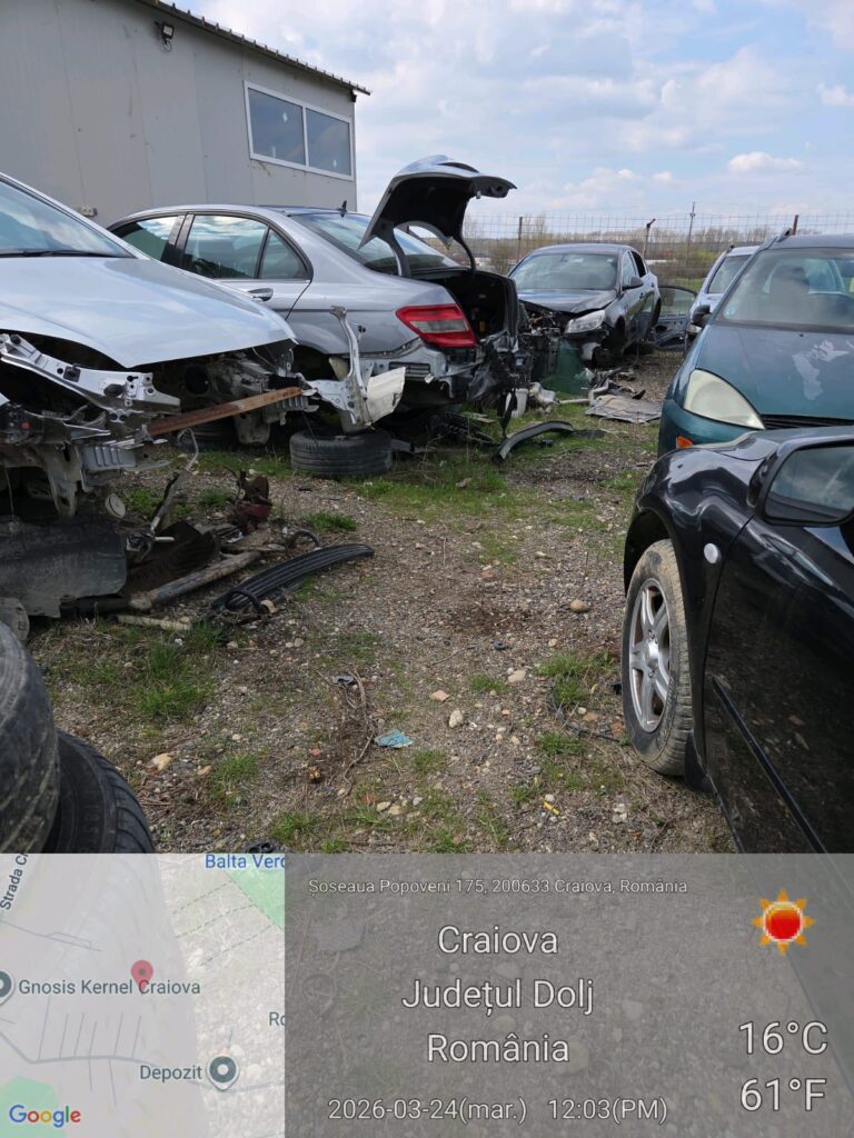 Controale la operatori din domeniul dezmembrărilor auto, în Dolj: amenzi de 25.000 lei și activități suspendate