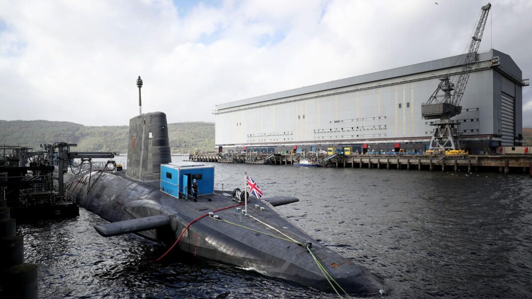 Baza Navală HM Clyde, Faslane, este sediul sistemului de descurajare nuclear al Marii Britanii