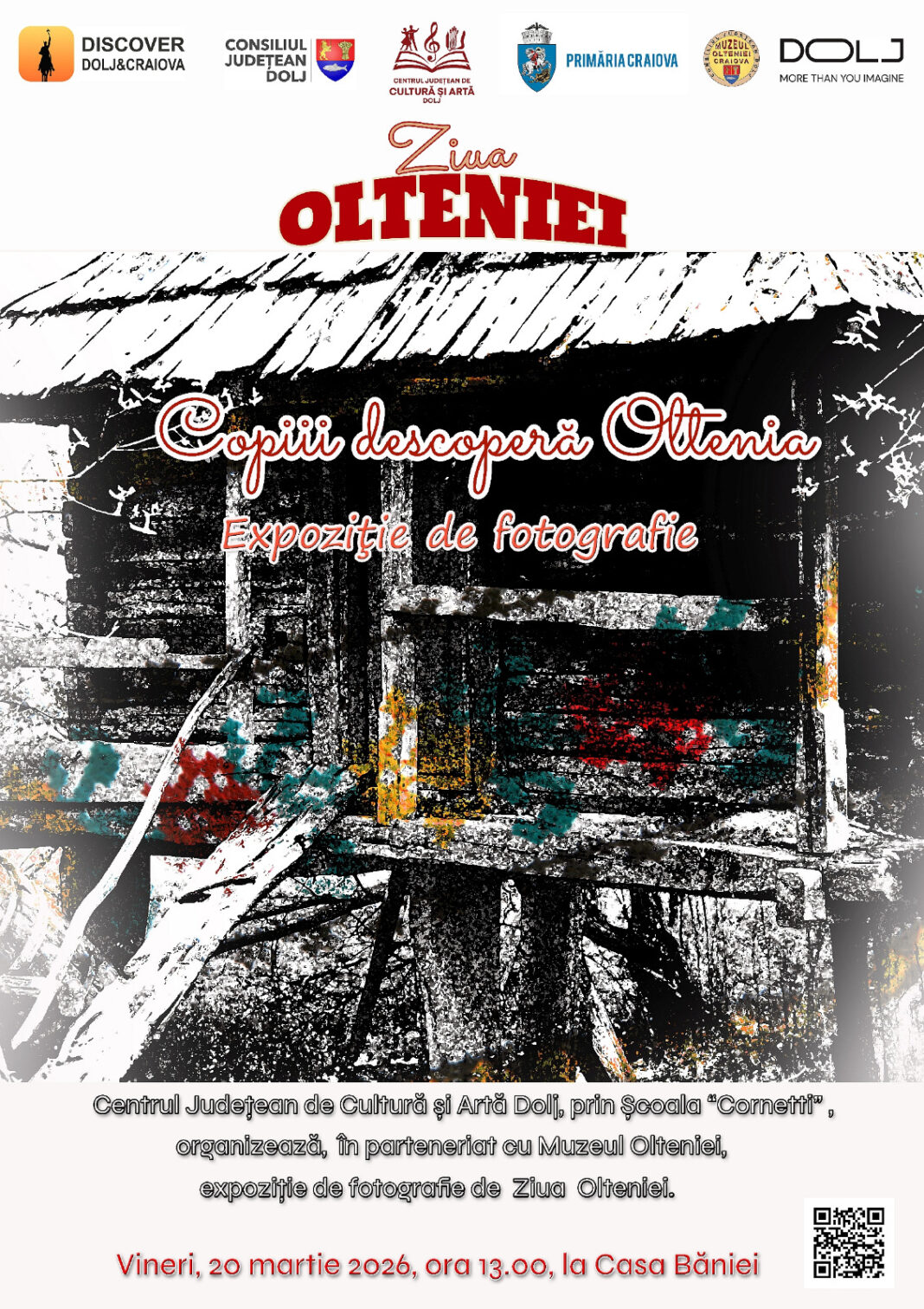 Ateliere pentru copii, expoziții și spectacole la Casa Băniei și Galeriile Cromatic