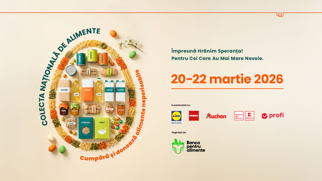 Federația Băncilor pentru Alimente te invită să donezi în Lidl, PENNY, Auchan, Kaufland și Profi