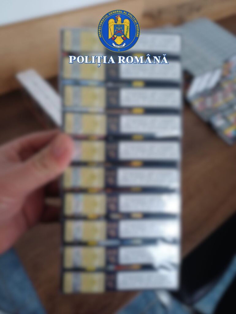 4.000 de țigarete confiscate de polițiștii de la Transporturi Dolj