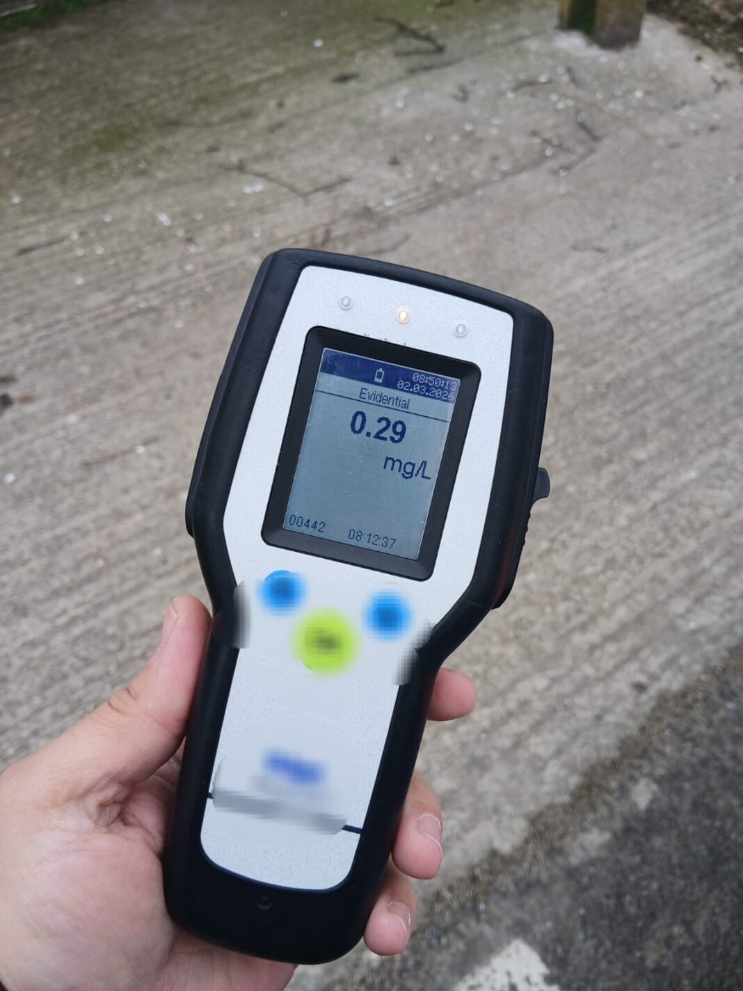 Polițiștii au intervenit după depistarea conducătorului auto în trafic