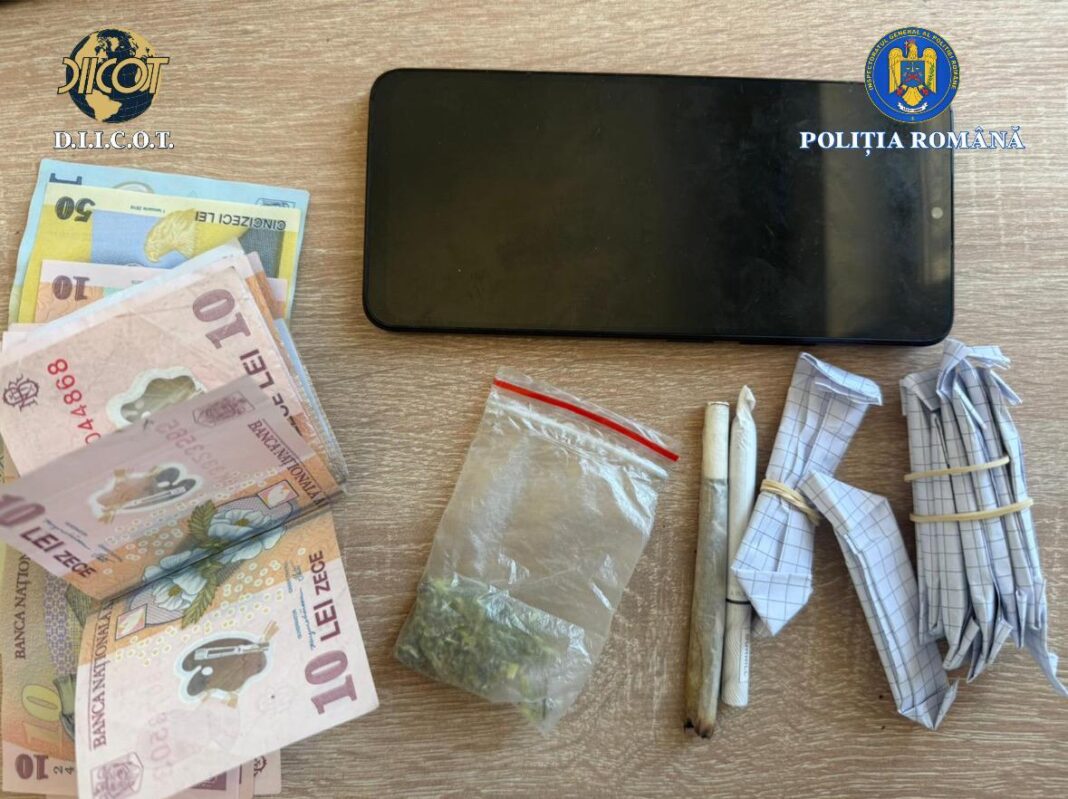 Operațiune antidrog a polițiștilor și procurorilor DIICOT