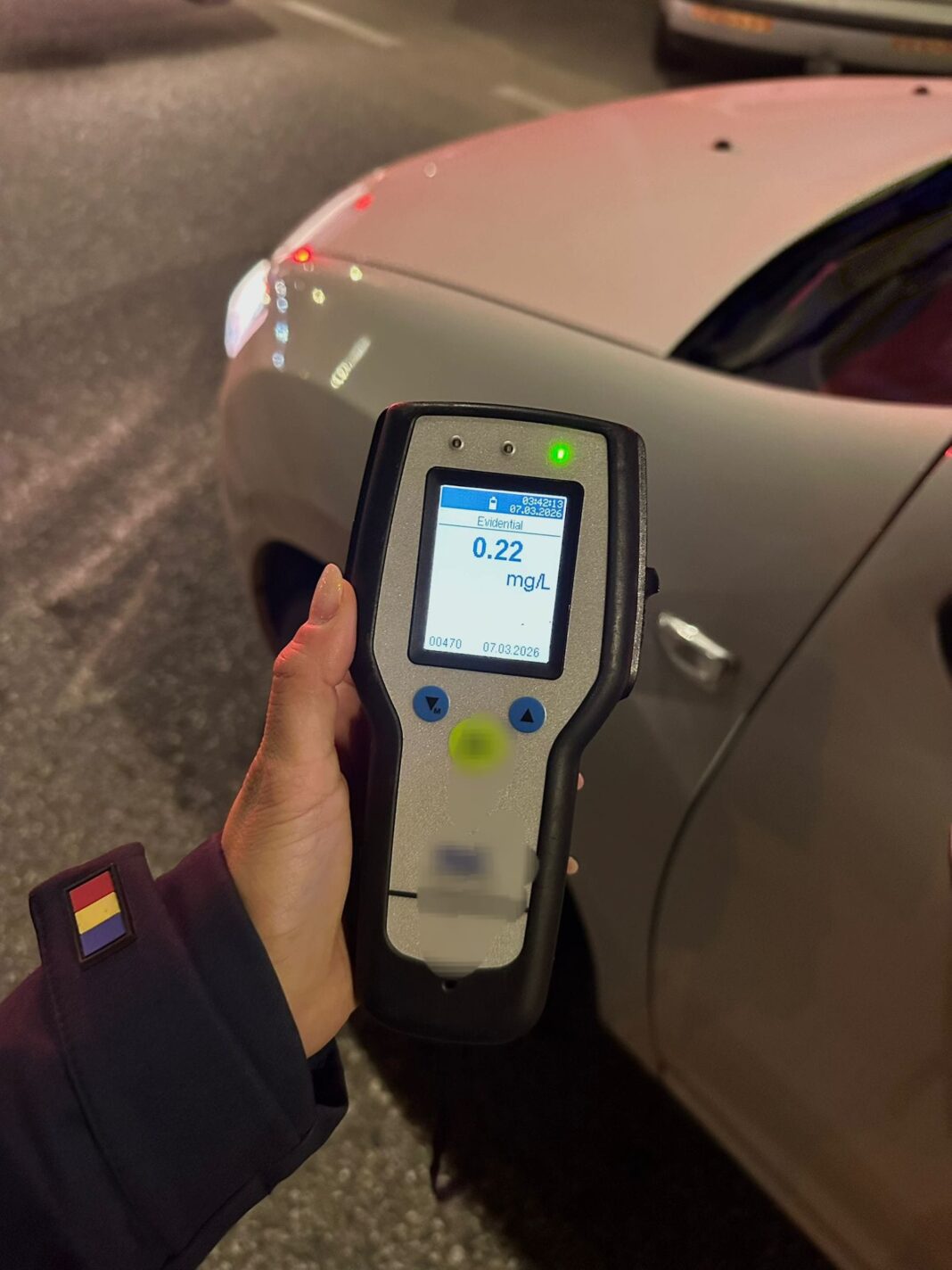 Mehedinţi: Tânăr de 18 ani, la volan după ce ar fi consumat alcool