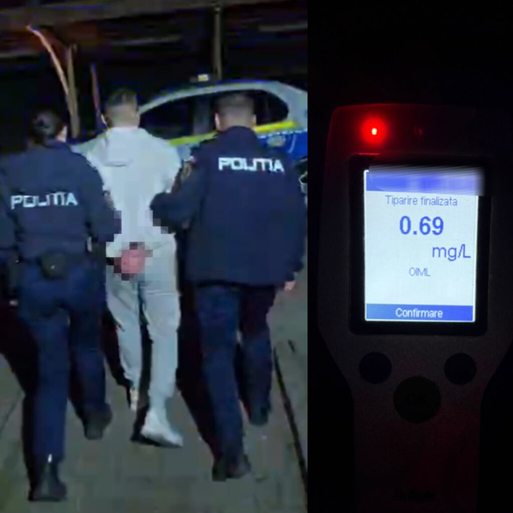 Bărbat reținut la Calafat după ce a încălcat ordinul de protecție și a condus băut