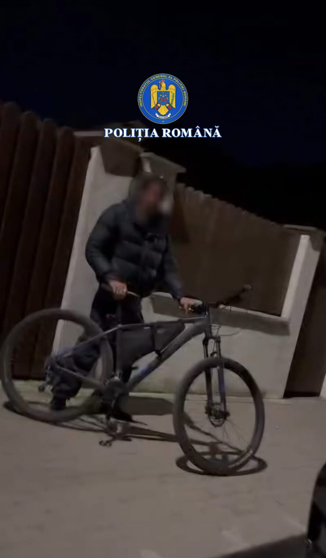 Bărbat reținut pentru furtul unei biciclete în Târgu Jiu