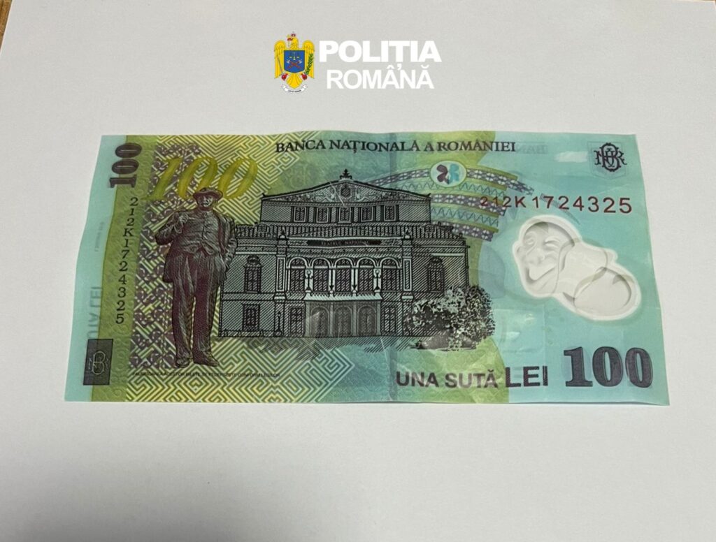 Bancnote falsificate la Drobeta-Turnu Severin: bărbat de 47 de ani reținut