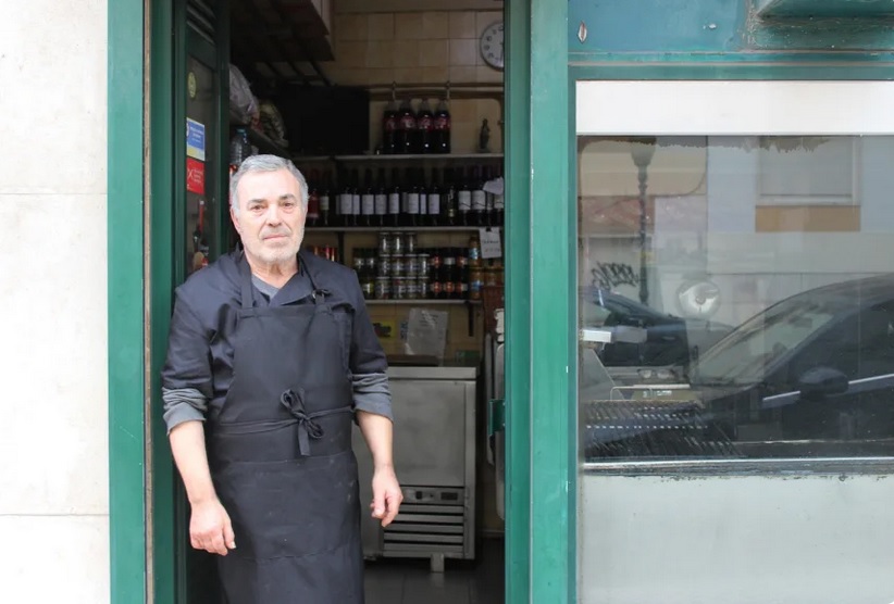 Magazinul lui António Silva se află pe Travessa da Tapada din Lisabona
(Foto: Tiago Palma/CNN)