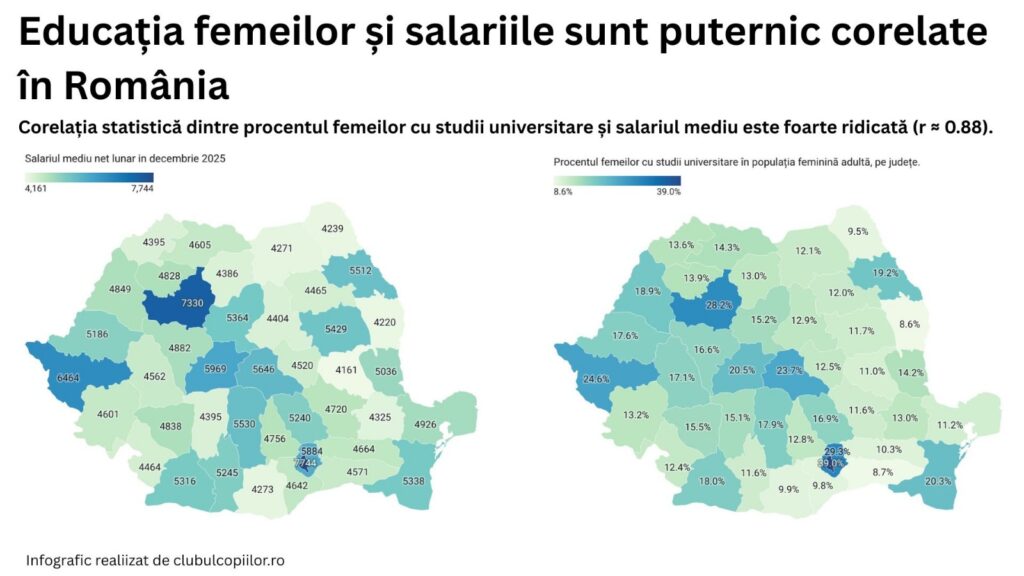 Doljul, la mijlocul clasamentului: cât de educate sunt femeile din județ