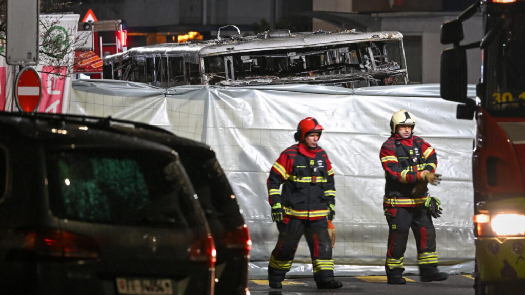 (VIDEO) Tragedie în Elveția: șase morți după ce un autobuz a luat foc