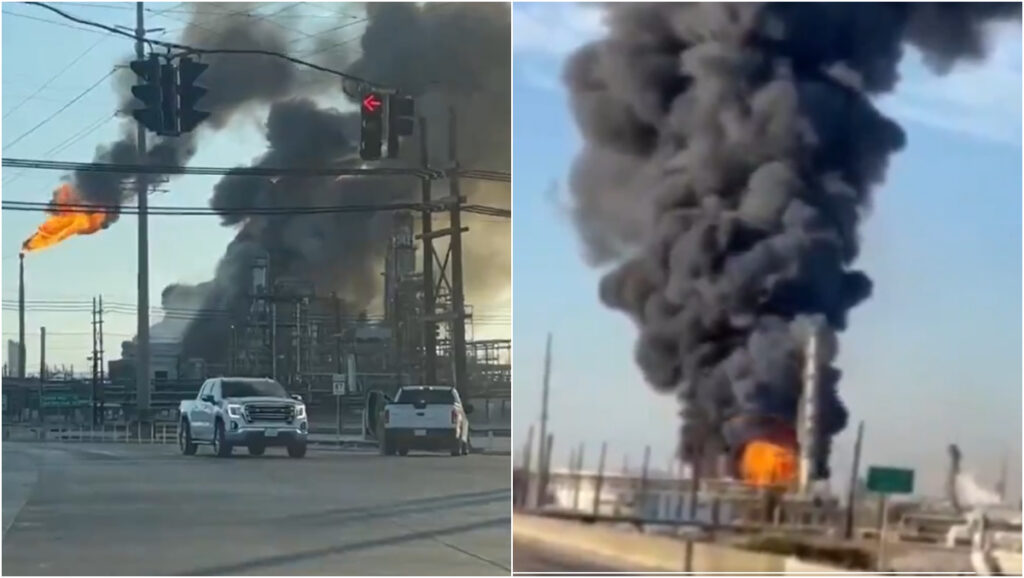Explozie la o rafinărie din Texas