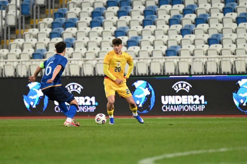 România U21 a câștigat în Kosovo și continuă să spere la Campionatul European