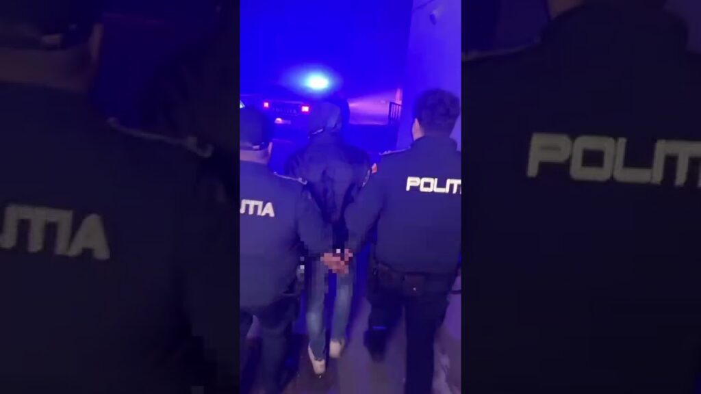 (VIDEO) Dolj: Tânăr reținut pentru distrugere și amenințare în comuna Afumați