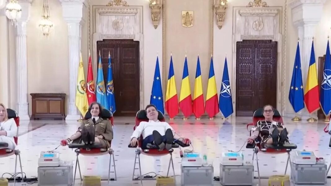 Nicușor Dan a donat sânge la Palatul Cotroceni: „Donarea de sânge salvează vieți“