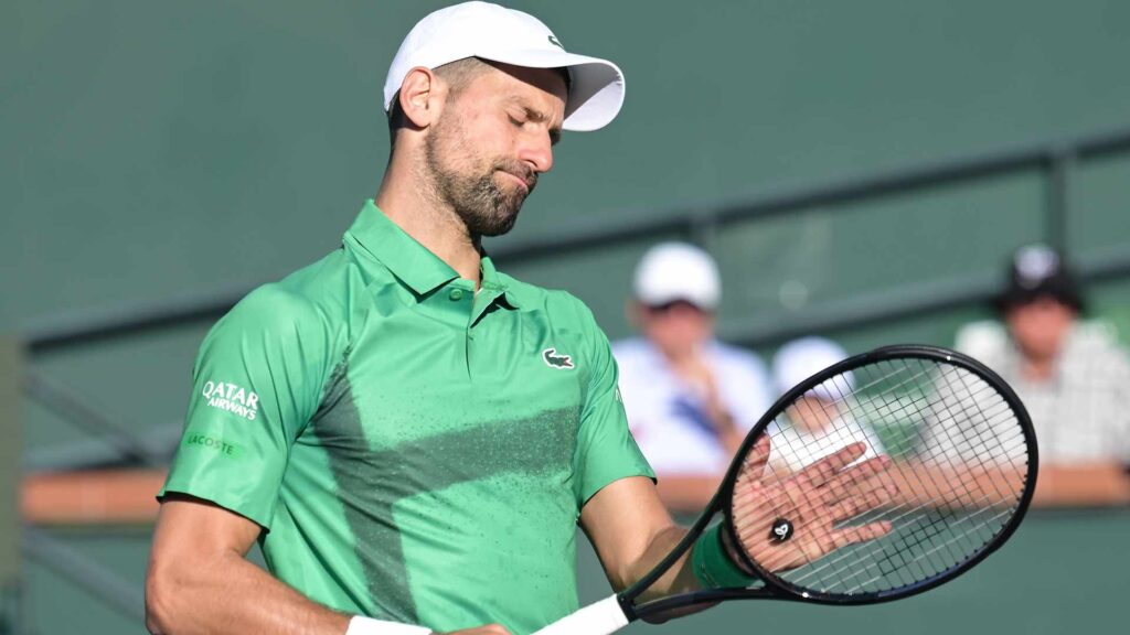 Novak Djokovic părăsește Indian Wells încă din faza optimilor