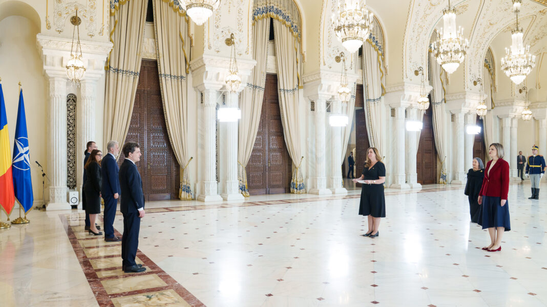 Primirea unor ambasadori străini cu ocazia prezentării scrisorilor de acreditare