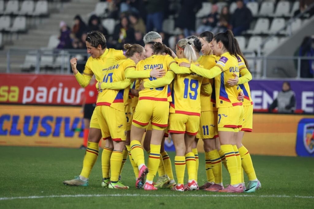 Fotbal (f) / România a umilit Cipru în preliminariile CM 2027