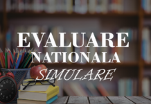 Simulare Evaluare Națională Clasa a VIII-a