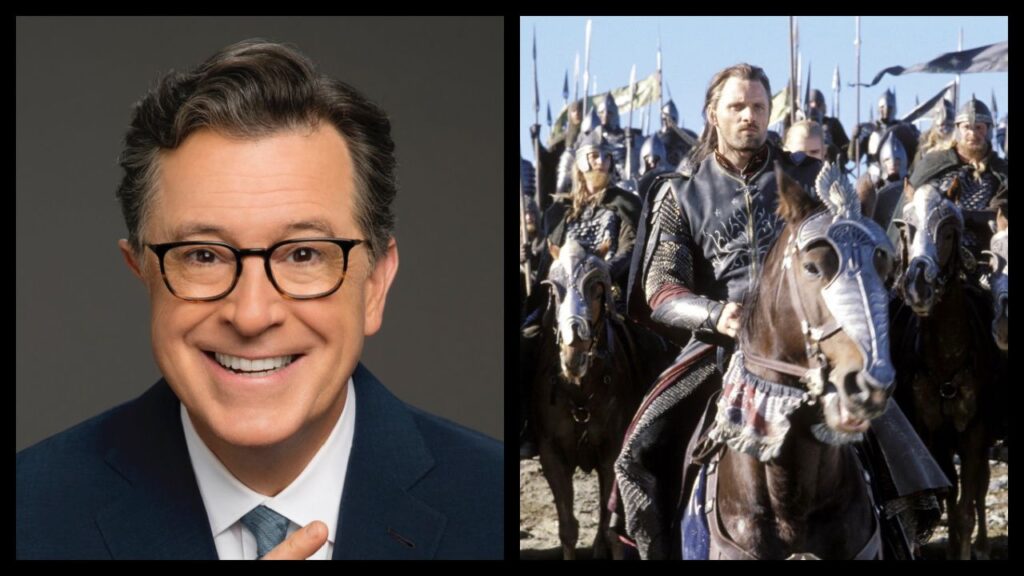 Stephen Colbert intră în universul Stăpânul Inelelor: va scrie scenariul unui nou film