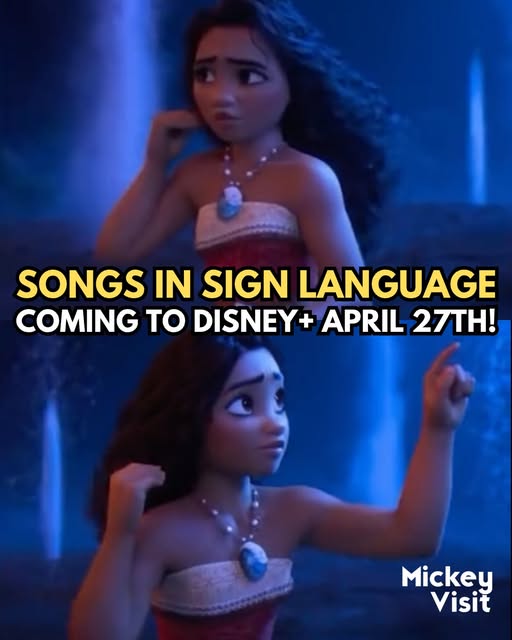 Disney+ lansează cântece animate în limbajul semnelor: Frozen, Encanto și Moana 2, reinterpretate pentru comunitatea surzilor