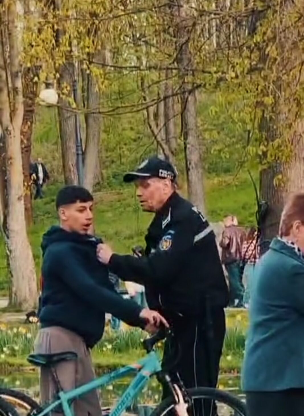 Incident în Parcul Romanescu/sursa: Facebook