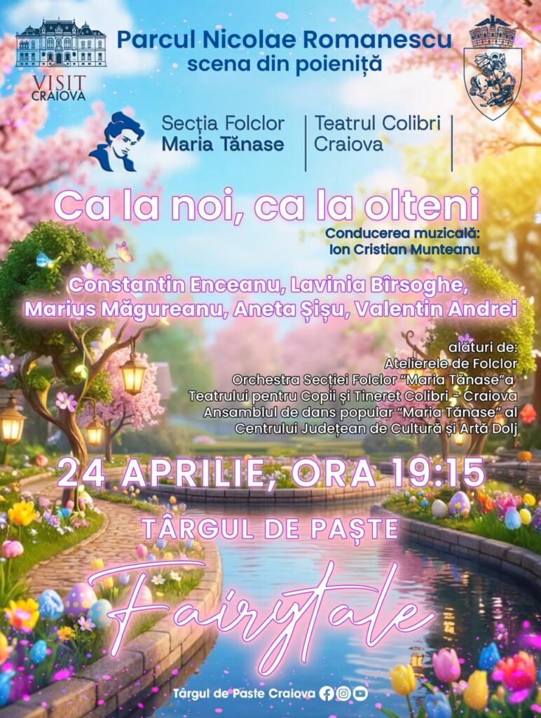 Weekend plin de magie la Teatrul Colibri: spectacole, ateliere și folclor în Parcul Romanescu