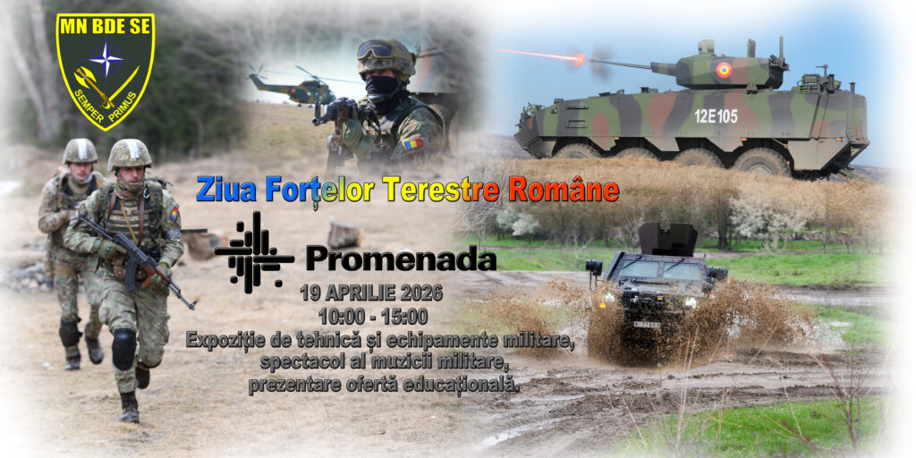 Promenada Craiova marchează Ziua Forțelor Terestre printr-o expoziție de tehnică militară