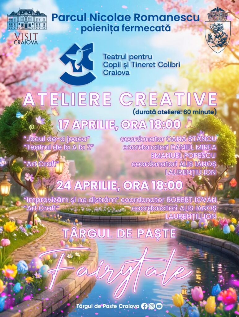 Weekend plin de spectacole la Târgul de Paște din Craiova