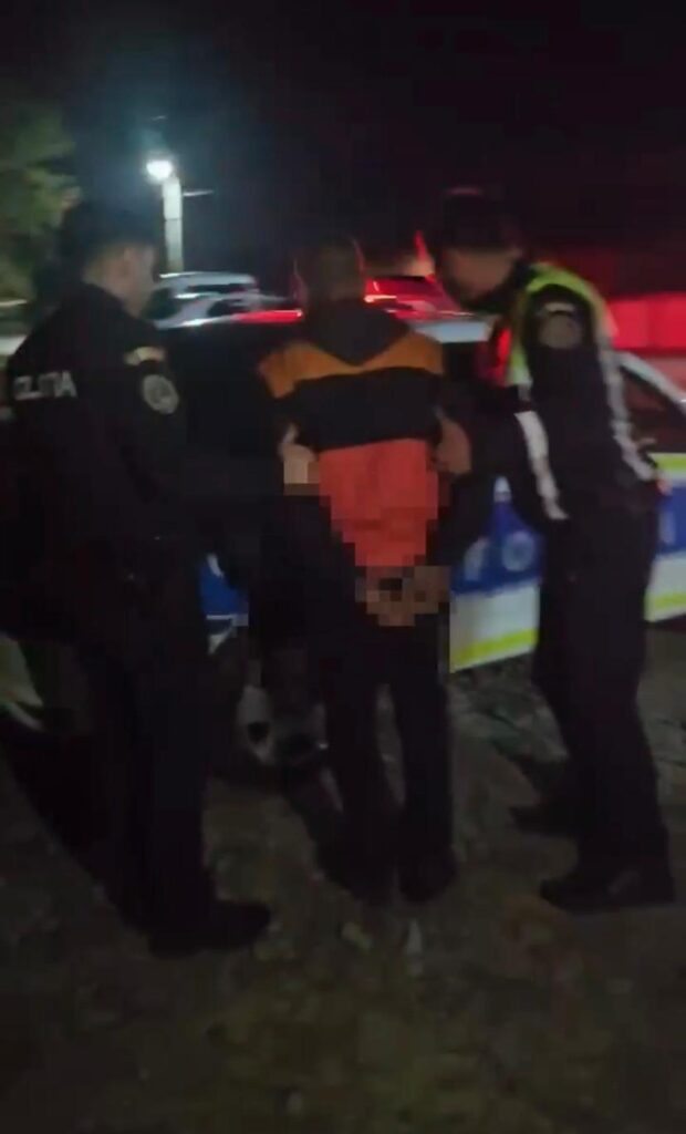 (VIDEO) Șofer fără permis și băut, reținut după ce a provocat un accident în Dolj