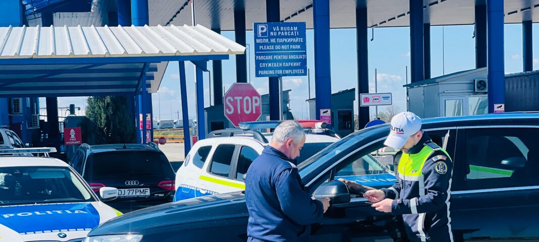 Activităţi comune ale poliţiştilor români şi bulgari, în zona frontierei Calafat