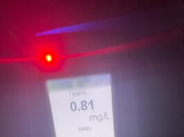 Șoferul a fost testat cu aparatul alcooltest