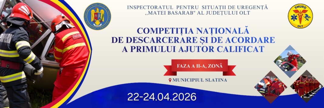 Trei zile de exerciții și scenarii inspirate din situații reale