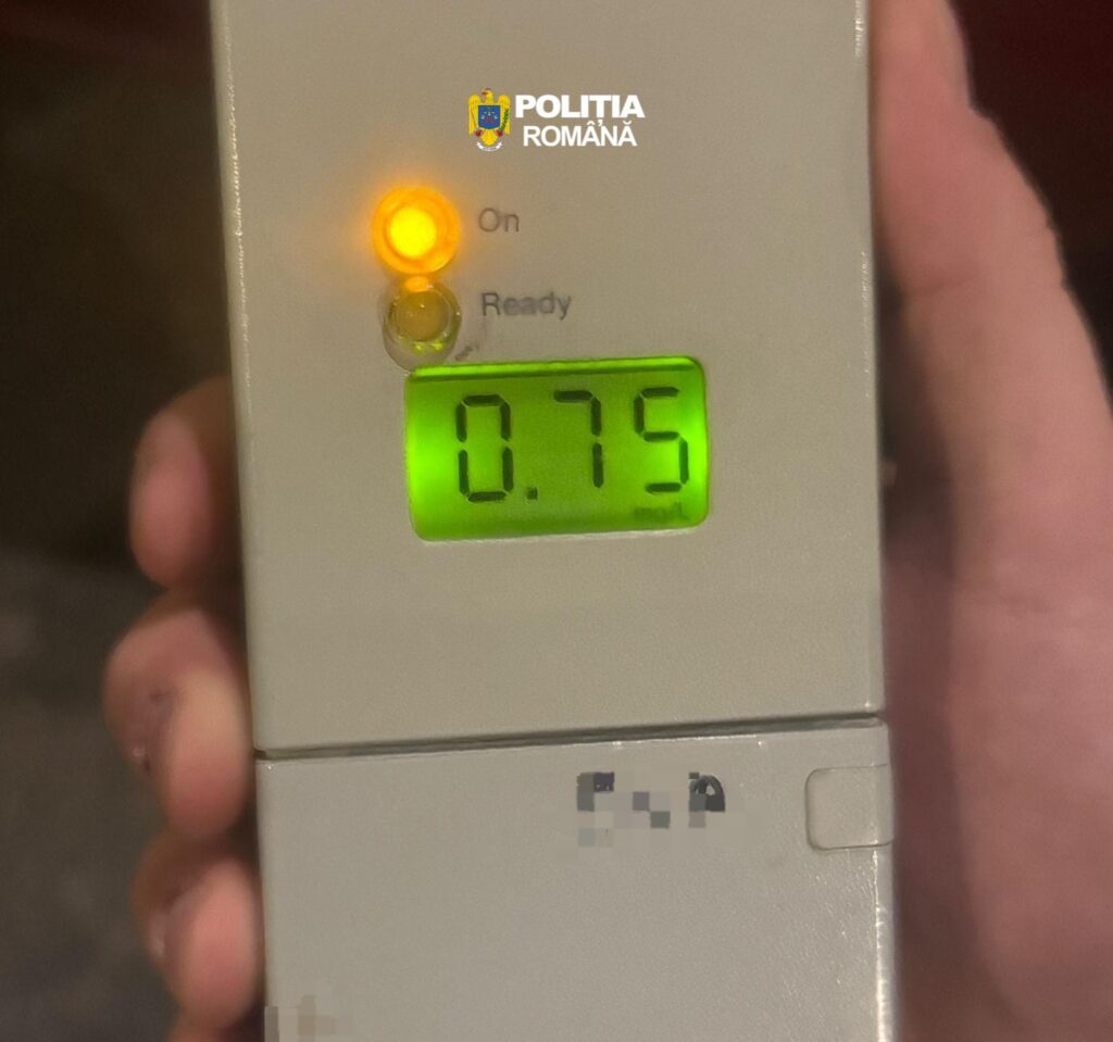 A băut în noaptea de Paște și s-a urcat la volan! Ce alcoolemie i-au descoperit polițiștii