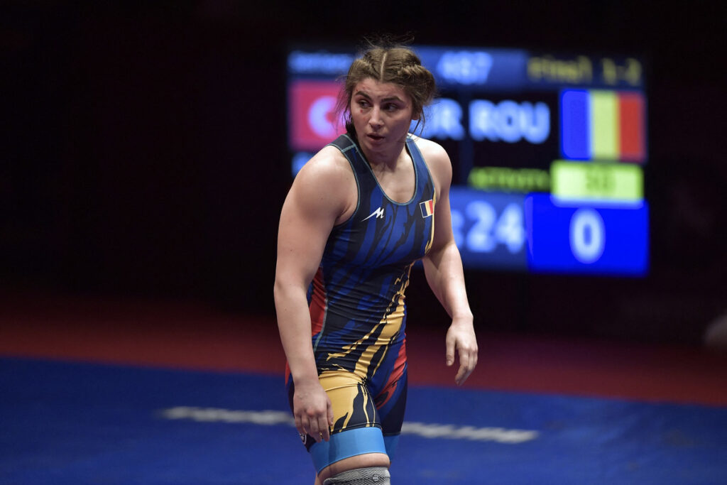 Lupte / Alexandra Anghel, medaliată cu argint Europenele de la Tirana