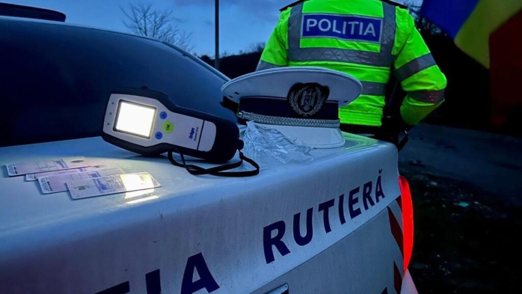 Mehedinţi: Şofer prins la volan sub influența alcoolului