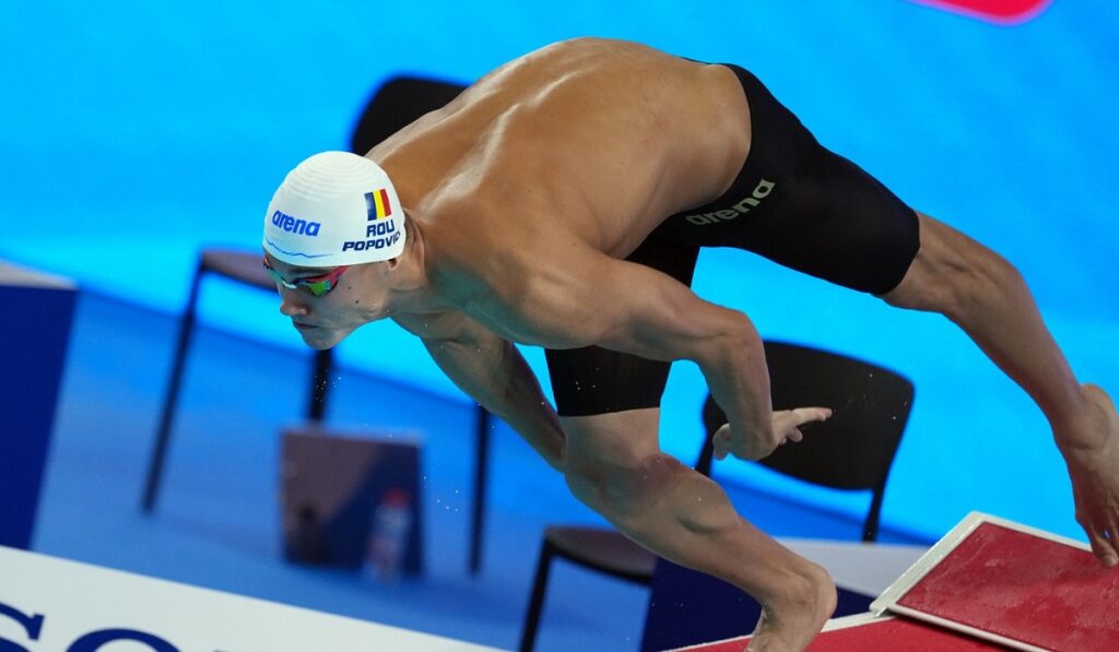David Popovici e campion național și la 100 m! A fost aproape de recordul mondial în proba ”regină” a natației