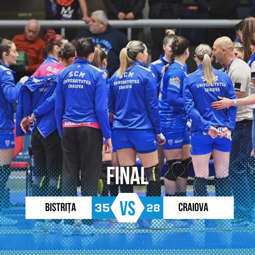 Handbal (f) / Misiune imposibilă la Bistrița! SCMU Craiova a pierdut în fața liderului