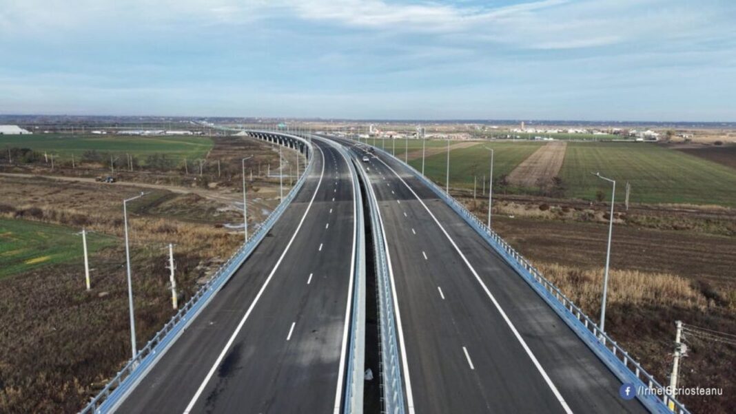 Lungimea autostrăzilor din România a crescut cu 131 de kilometri în 2025
