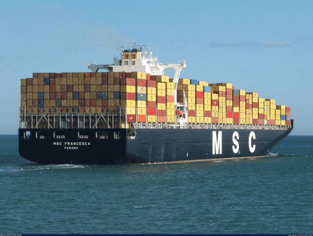 Patru români la bordul navei MSC Francesca, sechestrată de autoritățile iraniene. Precizările MAE