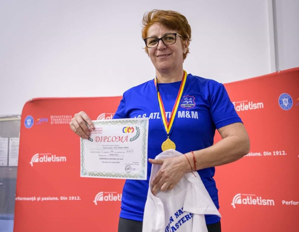 Cea mai rapidă poștăriță din Oltenia! La aproape 60 de ani, Ioana Ilinca a câștigat din nou Marșul Factorilor Poștali