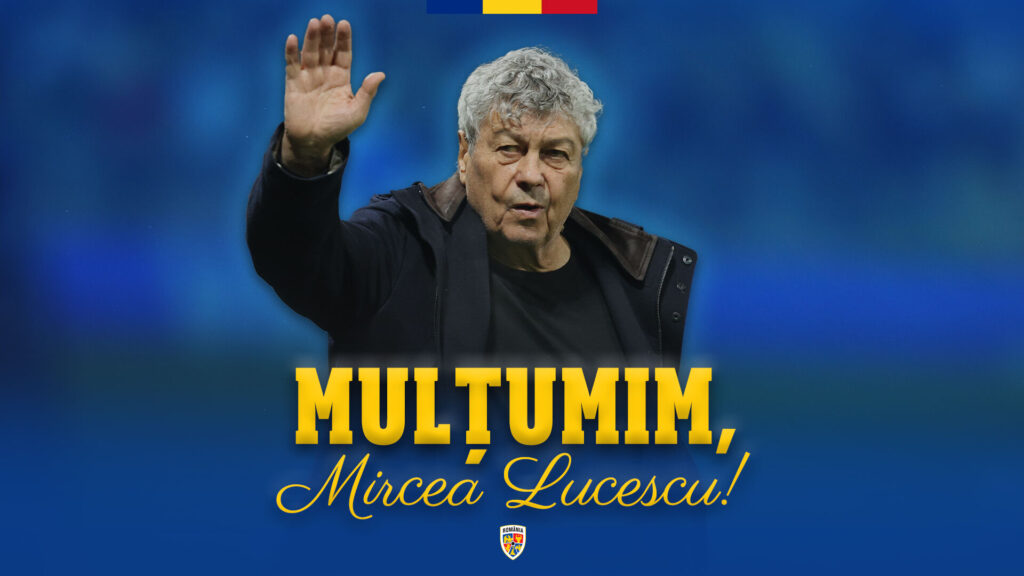 FRF, anunț oficial: Mircea Lucescu și-a încheiat mandatului la naționala României!