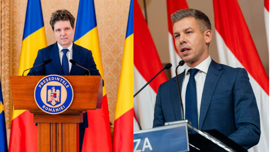 Nicuşor Dan îl felicită pe Péter Magyar pentru victoria istorică în faţa lui Viktor Orbán
