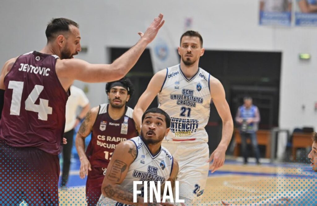 Baschet / Se simte „miros“ de play-off! SCMU Craiova a făcut un meci mare cu Rapid