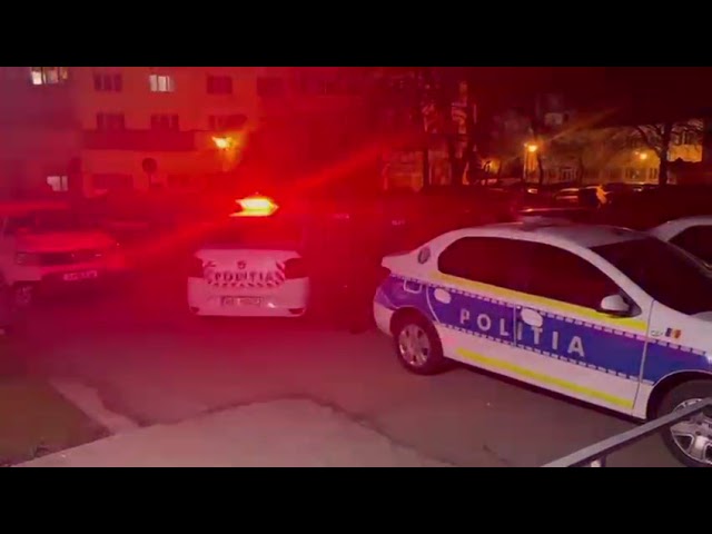 (VIDEO) Tânăr reținut la Craiova pentru violențe și amenințări