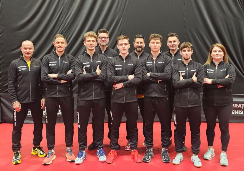 Debut cu dreptul al echipei masculine de tenis de masă a României la Campionatul Mondial 2026 