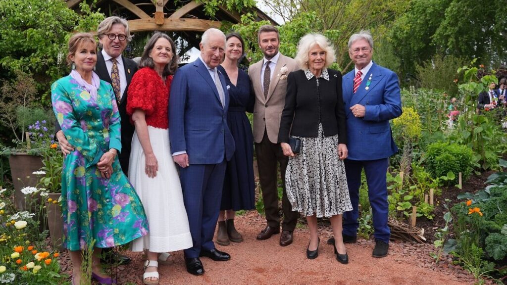 (VIDEO) Regele Charles și David Beckham, reuniune specială la Expoziția Florală RHS Chelsea