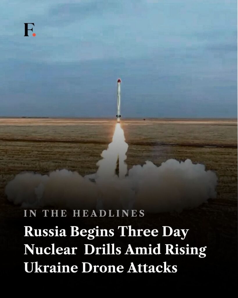 Rusia începe exerciții nucleare de amploare cu zeci de mii de militari
