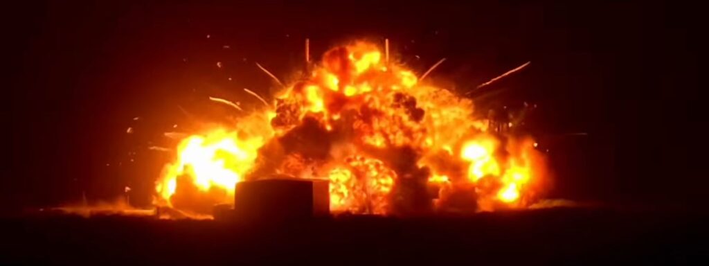 (VIDEO) Explozie spectaculoasă la Blue Origin
