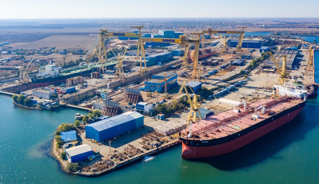 Vânzarea la licitaţie a şantierului Damen Mangalia, respinsă de Adunarea Creditorilor